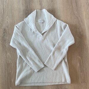 Barefoot Dreams collared sweater